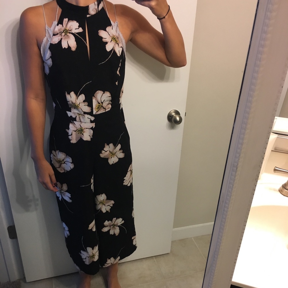 Floral Jumpsuit